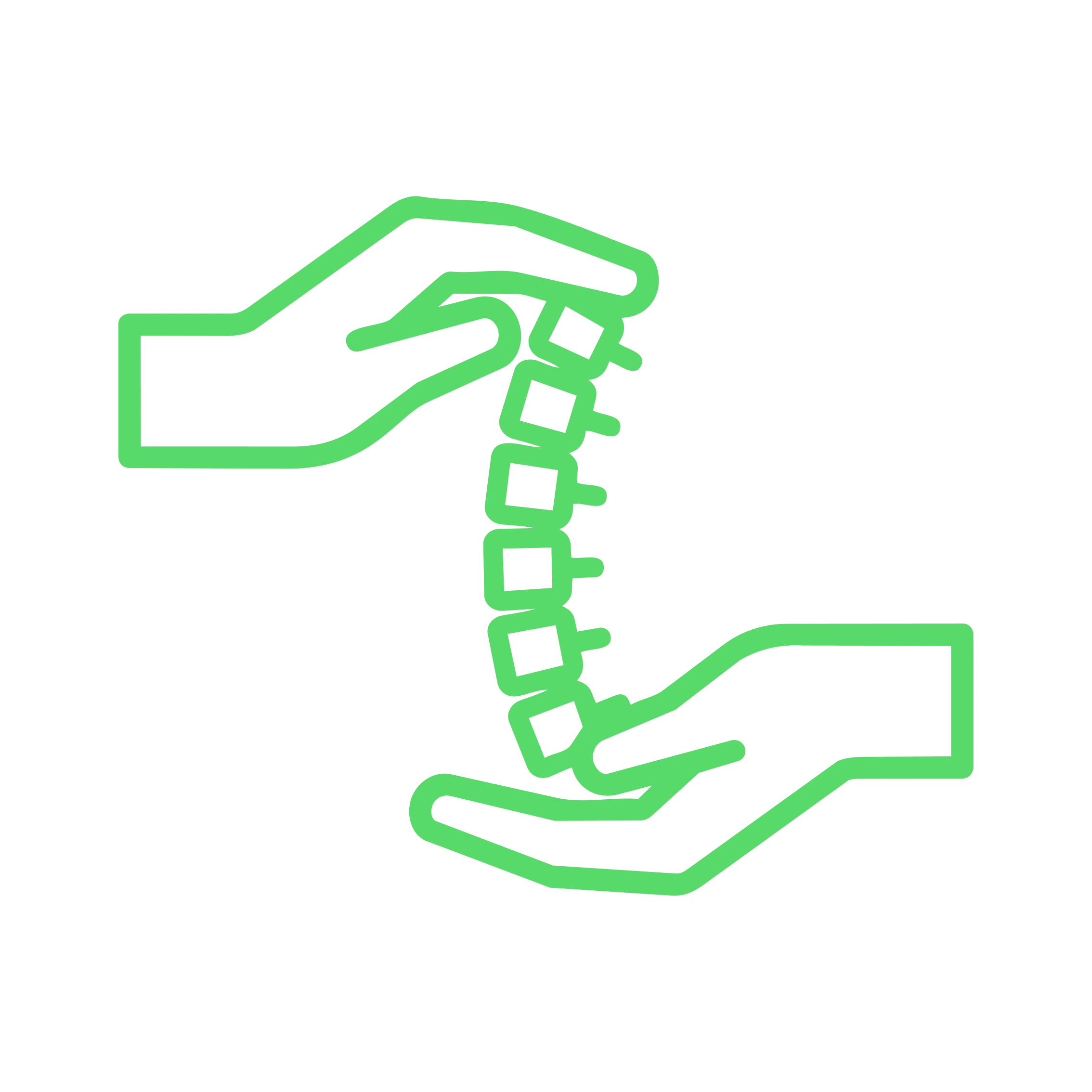 Manuelle Osteopathie Symbol